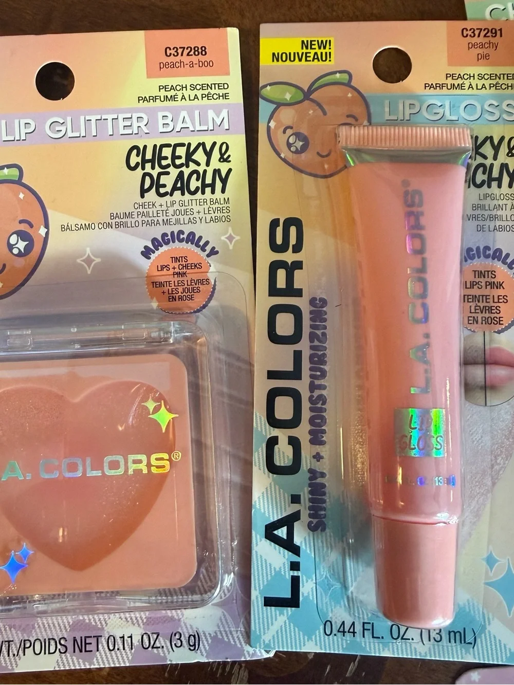 L.A. Colors Lip Balm Gloss Set